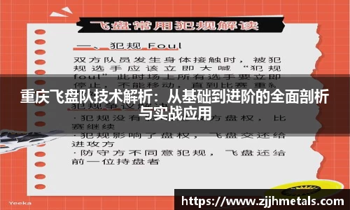 重庆飞盘队技术解析：从基础到进阶的全面剖析与实战应用